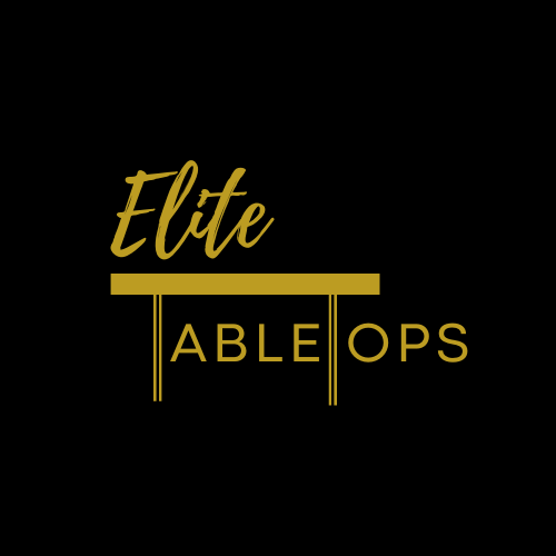 Elite Tabletops logo - stylish and modern tabletop advertising solutions